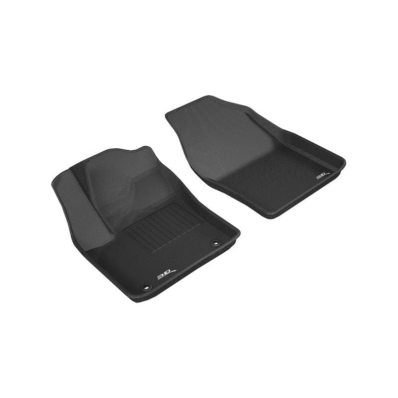 3D MAXpider KAGU 1st Row Floormat - Black | 2018-2019 Toyota C-HR (L1TY22311509)