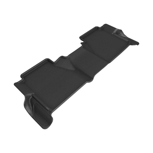 3D MAXpider KAGU Floor Mat 2nd Row - Black | 22-23 Nissan Frontier Crew Cab (w/ Subwoofer) (L1NS13821509)