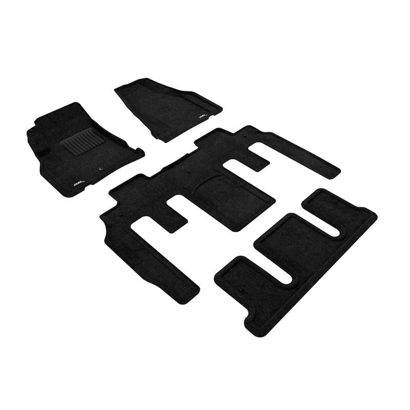 3D MAXpider ELEGANT Black R1 R2 R3 Bucket Seats | 07-16 GMC Acadia / GMC Acadia Limited 17 (L1GM01304709)