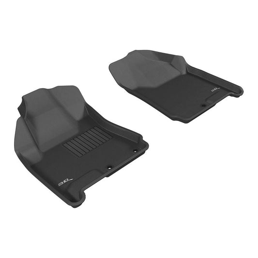 3D MAXpider KAGU 1st Row Floormat - Black | 2010-2016 Cadillac SRX (L1CD00811509)