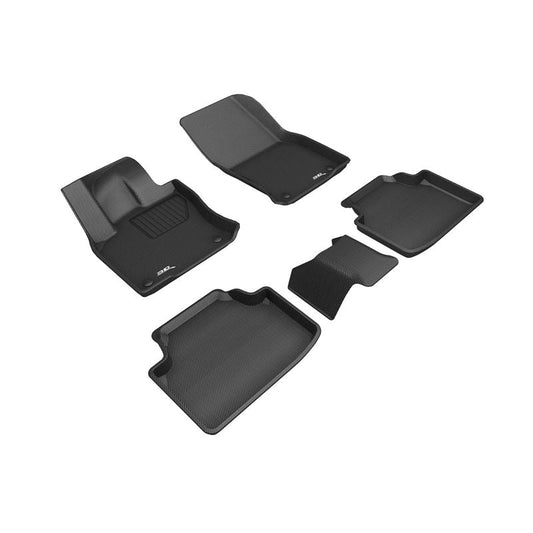 3D MAXpider KAGU Floor Mat- Black R1 R2 | 19-23 Volkswagen Taos (L1VW09701509)