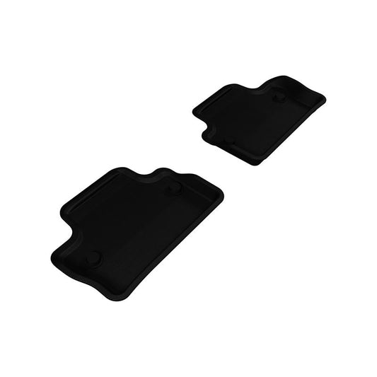 3D MAXpider KAGU 2nd Row Floormats - Black | 2011-2018 Volvo S60/V60 (L1VV01621509)