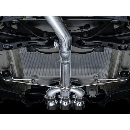 AWE Tuning Track Edition Exhaust w/ Triple Chrome Silver Tips for 2024 Acura Integra Type S DE5 FWD (3020-52335)