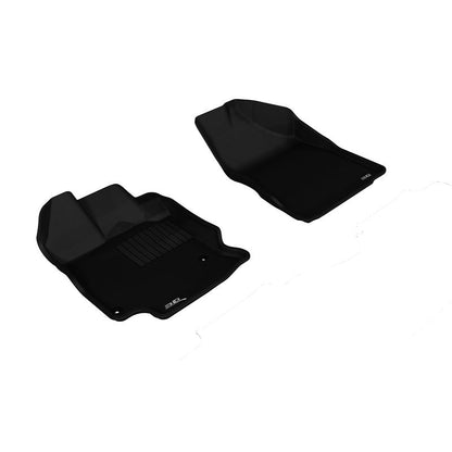 3D MAXpider KAGU 1st Row Floormat - Black | 2012-2012 Toyota Venza (L1TY13311509)