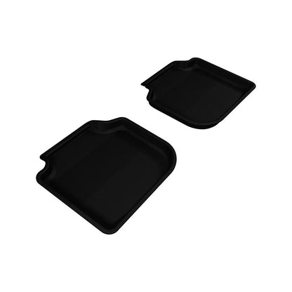 3D MAXpider KAGU 2nd Row Floormats - Black | 2012-2019 Volkswagen Passat (L1VW05621509)