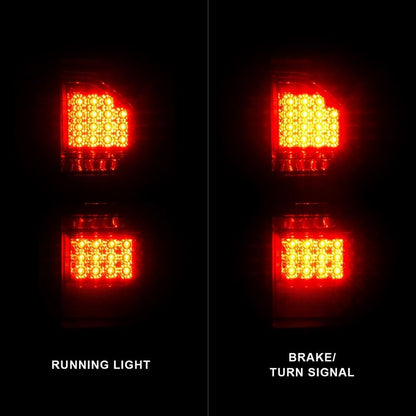 ANZO USA LED Tail Light Assembly for 2014-2018 GMC Sierra (311398)