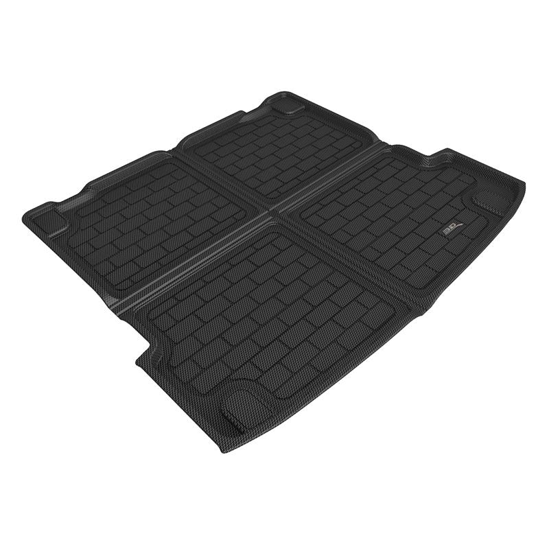 3D MAXpider KAGU Cross Fold Cargo Liner - Black | 20-21 BMW X6 (G06) with Spare Tire (M1BM1131309)