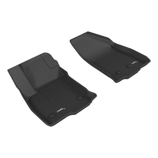 3D MAXpider KAGU 1st Row Floormat - Black | 2016-2019 Chevrolet Volt (L1CH07911509)