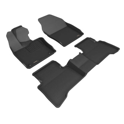 3D MAXpider KAGU Black Floor Mat - Row 1/2 | 2023 Toyota Prius (L1TY30501509)