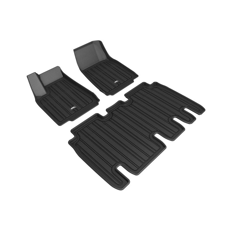 3D MAXpider ELITECT Black R1 R2 | 16-21 Tesla Model X 5-Seat (E1TL01101809)