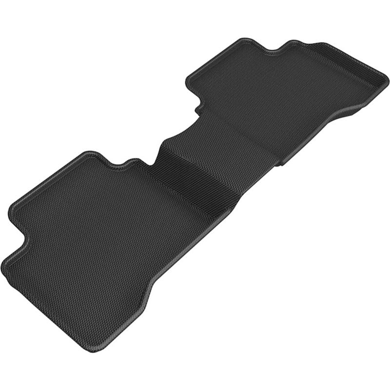 3D MAXpider KAGU 2nd Row Floormat - Black (3Pcs) | 21-22 Hyundai Elantra Hybrid (L1HY11121509)