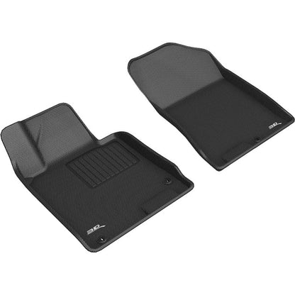 3D MAXpider KAGU 1st Row Floormat - Black | 20-21 Hyundai Sonata / 2021 Kia K5 (L1HY10311509)