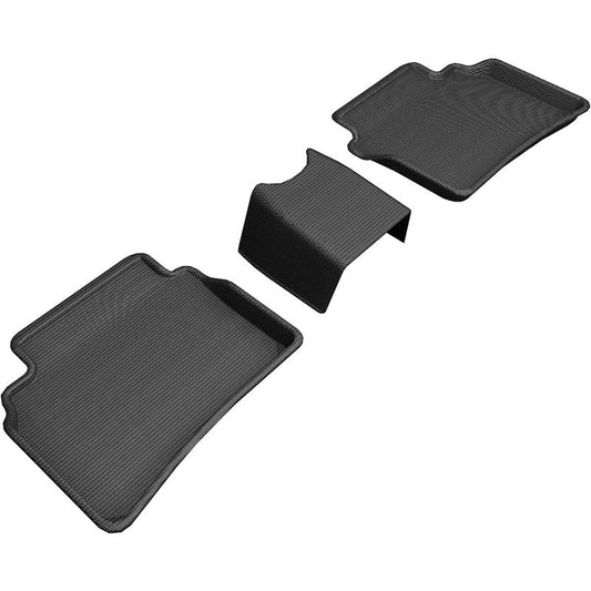 3D MAXpider KAGU 2nd Row Floormats - Black | 2018-2020 Buick Regal (L1BC03921509)