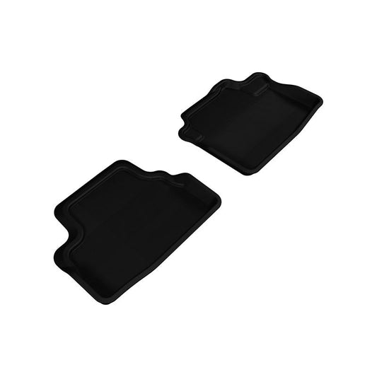 3D MAXpider KAGU 2nd Row Floormats - Black | 2008-2012 Honda Accord Coupe (L1HD05921509)