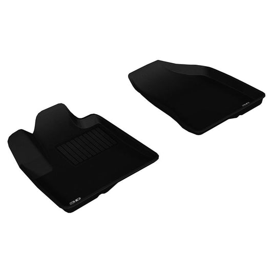 3D MAXpider KAGU 1st Row Floormat - Black | 2007-2009 Hyundai Santa Fe (L1HY00511509)