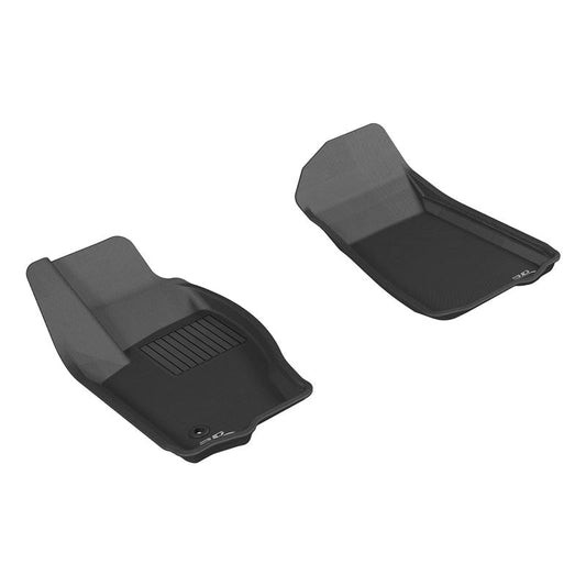 3D MAXpider KAGU 1st Row Floormat - Black | 2006-2010 Jeep Commander (L1JP00711509)