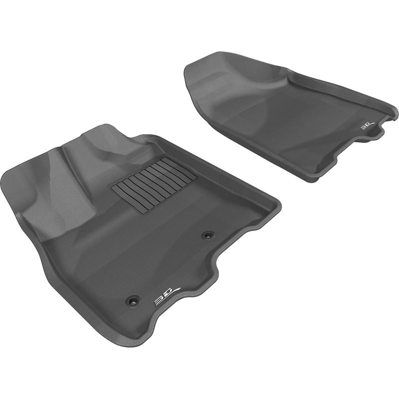 3D MAXpider KAGU 1st Row Floormat - Black | 2013-2020 Toyota Sienna (L1TY13111509)