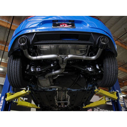aFe MACH Force-Xp 3 IN to 2-1/2 IN Stainless Steel Cat-Back Exhaust System Carbon (49-36422-C)