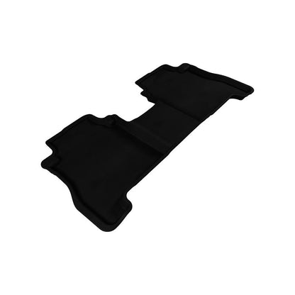 3D MAXpider KAGU 2nd Row Floormats - Black | 2007-2012 Hyundai Santa Fe (L1HY04021509)