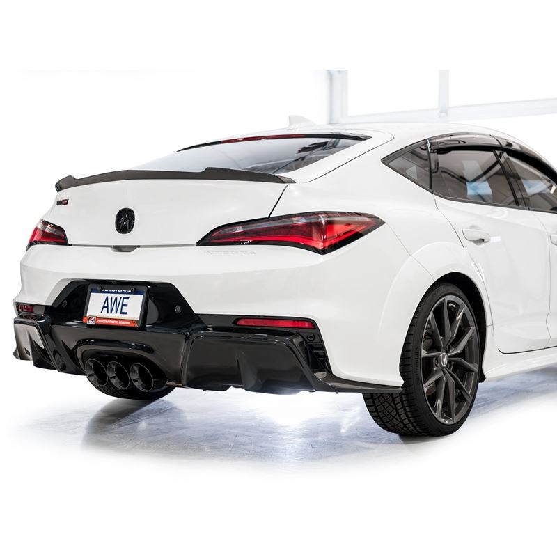 AWE Tuning Touring Edition Exhaust w/ Triple Diamond Black Tips for 2024 Acura Integra Type S DE5 FWD (3015-53335)