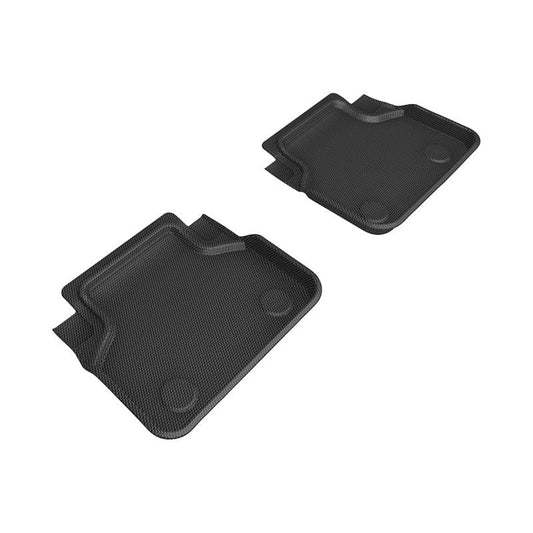 3D MAXpider KAGU 2nd Row Floormat - Black | 2018+ BMW 8 Series Gran Coupe RWD (L1BM11421509)