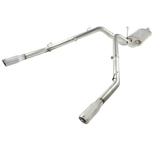 aFe Mach Force-Xp 3 IN Cat-Back Exhaust System with Dual Polished Tips (49-42013-P)