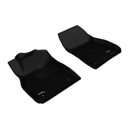3D MAXpider KAGU 1st Row Floormat - Black | 2013-2015 Chevrolet Malibu (L1CH06311509)