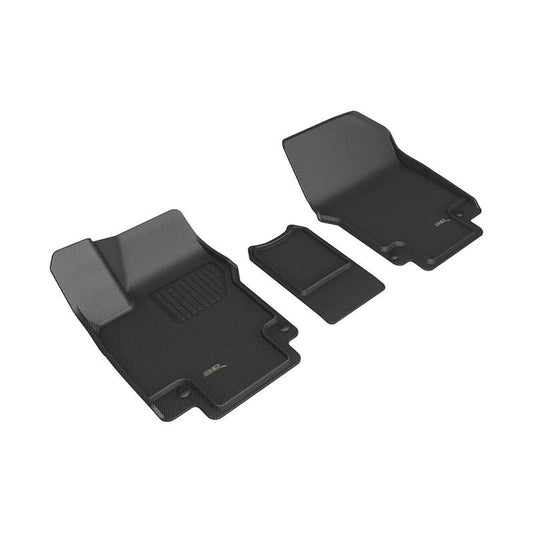 3D MAXpider KAGU 1st Row Floormat - Black | 2023+ Hyundai Ioniq 5 Limited (L1HY12311509)