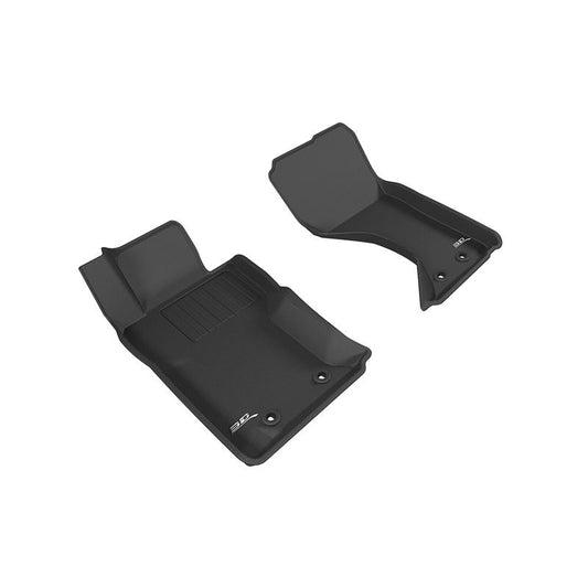 3D MAXpider KAGU 1st Row Floormat - Black | 2016-2019 Mazda/Fiat Mx-5 Miata/124 Spider (L1MZ05511509)
