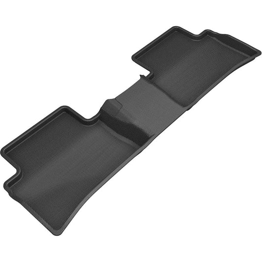 3D MAXpider KAGU 2nd Row Floormats - Black | 2019-2020 Toyota Corolla Hatchback (L1TY24621509)