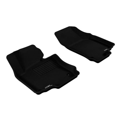 3D MAXpider KAGU 1st Row Floormat - Black | 2005-2010 Volkswagen Jetta/Golf (L1VW00811509)