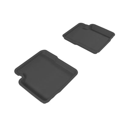 3D MAXpider KAGU 2nd Row Floormats - Black | 2012-2019 Fiat 500 (L1FA00321509)