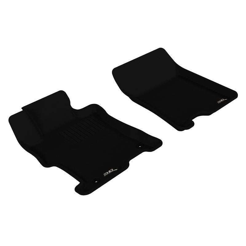 3D MAXpider KAGU 1st Row Floormat - Black | 2008-2012 Honda Accord (L1HD00811509)