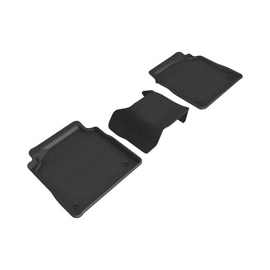 3D MAXpider KAGU Black Floor Mats - R2 | 18-23 Lexus LS (L1LX06421509)
