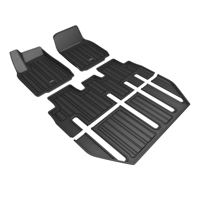 3D MAXpider ELITECT Black R1 R2 R3 | 22-24 Tesla Model X 7-Seat (E1TL04801809)