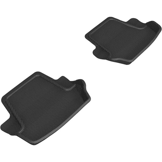 3D MAXpider KAGU 2nd Row Floormat - Black | 20-24 Porsche 911 Carrera/Convertible/S/4/4S (992) (L1PO02121509)