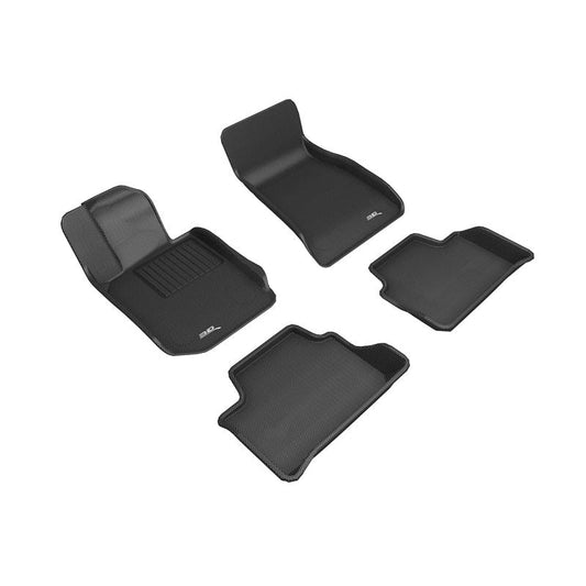 3D MAXpider KAGU 1st & 2nd Row Floormats - Black | 2019-2020 BMW 3 Series (G20) (L1BM10301509)