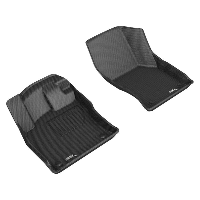 3D MAXpider KAGU 1st Row Floormat - Black | 2019-2019 Volkswagen Jetta (L1VW10111509)