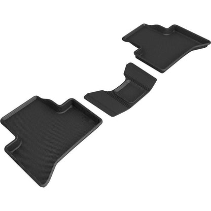 3D MAXpider KAGU 2nd Row Floormats - Black | 18-21 Alfa Romeo Stelvio / Stelvio Quadrifoglio (L1AR00021509)