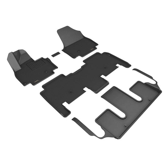 3D MAXpider KAGU Black - 1st/2nd/3rd Rows | 2024 Kia EV9 6-Seater (L1KA08301509)