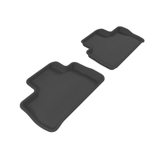 3D MAXpider KAGU 2nd Row Floormats - Black | 2007-2014 Land Rover Lr2 (L1LR00121509)