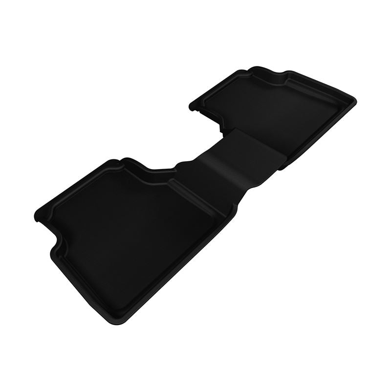 3D MAXpider KAGU 2nd Row Floormats - Black | 2009-2019 Volkswagen Tiguan/Tiguan Limited (L1VW02121509)
