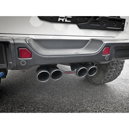aFe Rebel Series 2-1/2 IN 304 Stainless Steel Cat-Back Exhaust System w/ Black Tip (49-38073-B)