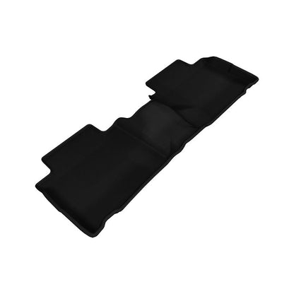 3D MAXpider KAGU 2nd Row Floormats - Black | 2014-2020 Nissan Rogue (L1NS06821509)
