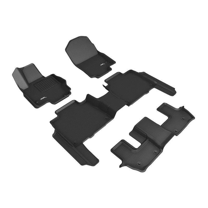 3D MAXpider KAGU Black R1 R2 R3 | 20-24 Mercedes-Benz Gls-Class 7 Seat (X167) (L1MB13801509)