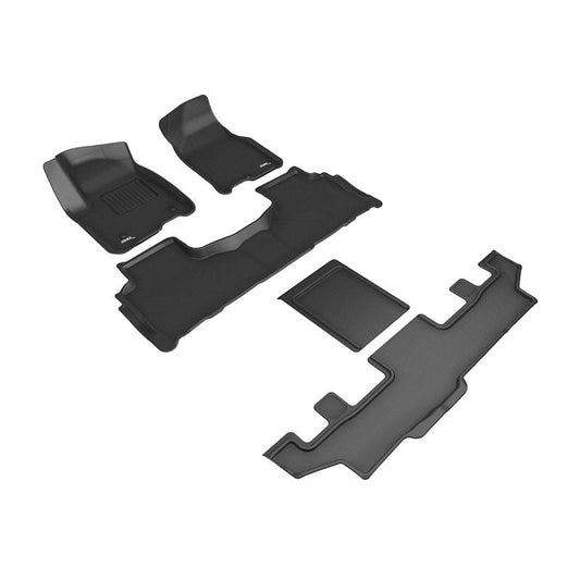 3D MAXpider KAGU Black R1 R2 R3 | 21-24 GMC Yukon Xl 7-Seat (L1GM02901509)