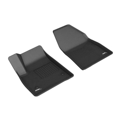 3D MAXpider KAGU 1st Row Floormats - Black | 20-21 Cadillac XT6 (L1CD02111509)