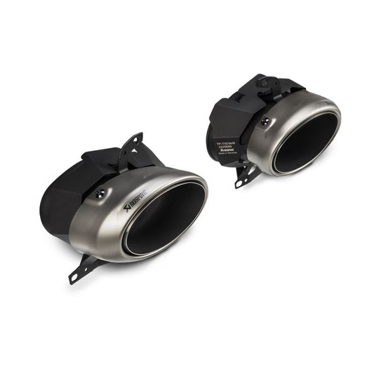 Akrapovic Titanium Tail Pipe Set | Porsche 911 Turbo/Turbo S (992) (20-21) (TP-T/S/34)