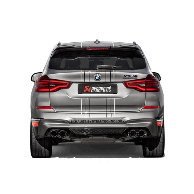 Akrapovic Titanium Slip-On Line Exhaust | BMW X3 M / X4 M (F97/F98) (19-20) (S-BM/T/10H)