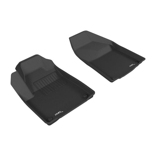 3D MAXpider KAGU 1st Row Floormat - Black | 2015-2020 Jeep Cherokee (L1JP01511509)